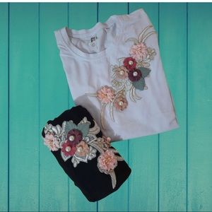 Floral design T-Shirt